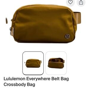 Lululemon Athletica Belt Bag Burnt Caramel